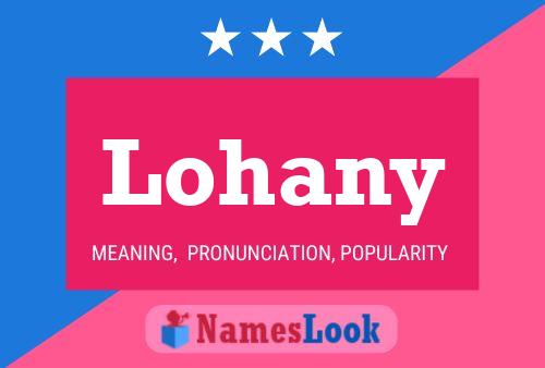 Póster del nombre Lohany