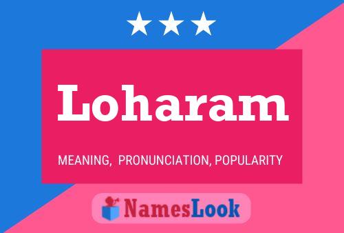 Póster del nombre Loharam