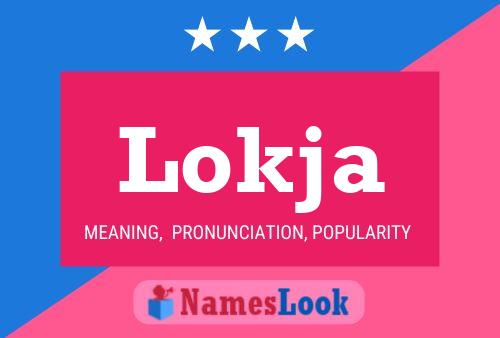 Póster del nombre Lokja