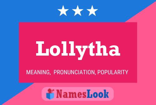 Póster del nombre Lollytha