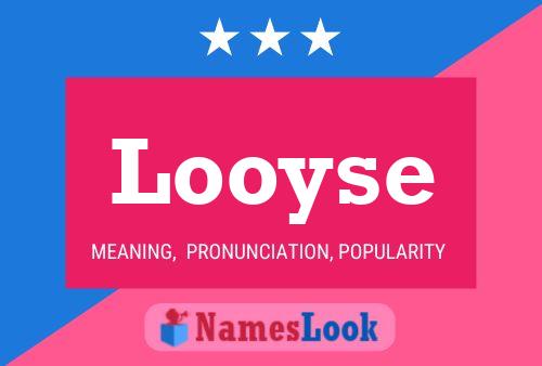 Póster del nombre Looyse