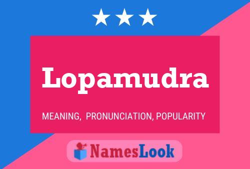 Póster del nombre Lopamudra