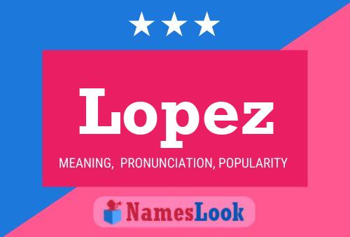 Póster del nombre Lopez