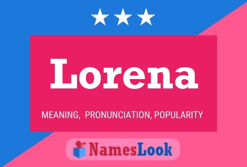 Póster del nombre Lorena