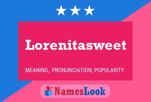 Póster del nombre Lorenitasweet