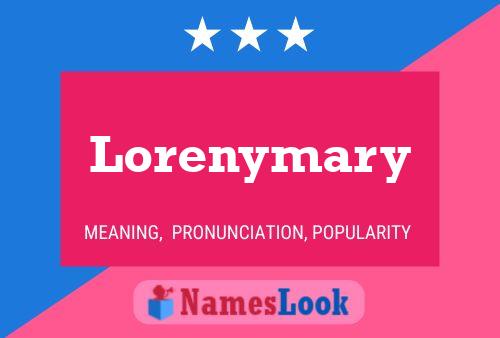 Póster del nombre Lorenymary