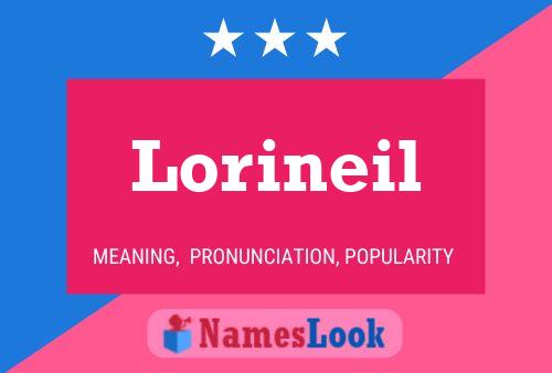 Póster del nombre Lorineil