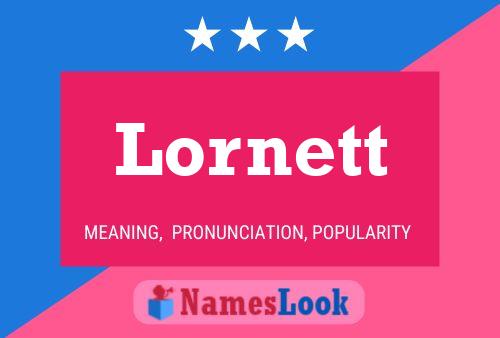 Póster del nombre Lornett