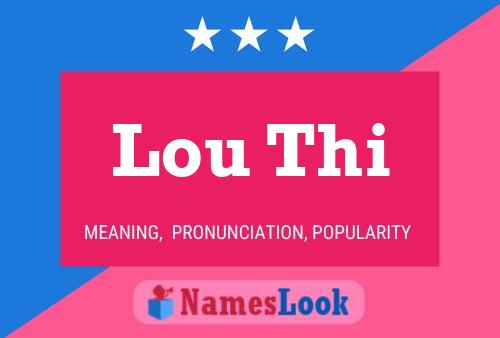 Póster del nombre Lou Thi