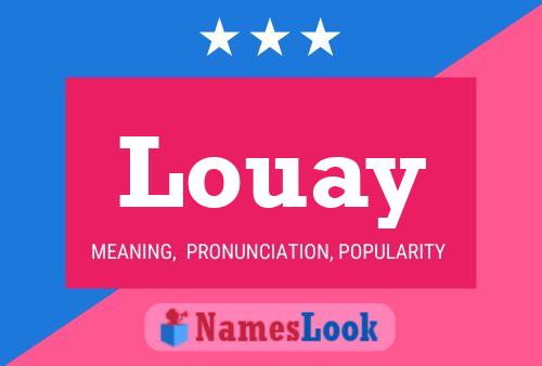 Póster del nombre Louay