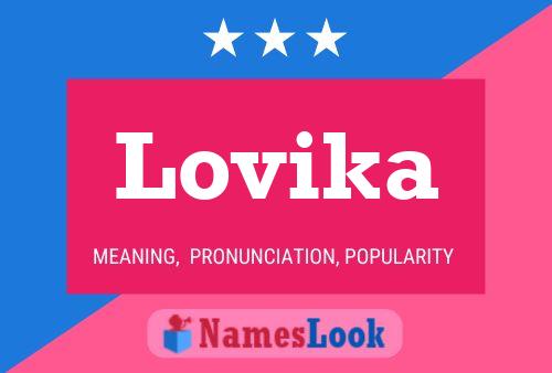 Póster del nombre Lovika