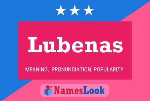 Póster del nombre Lubenas