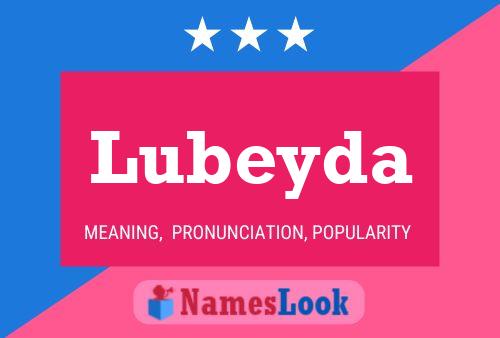 Póster del nombre Lubeyda