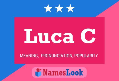 Póster del nombre Luca C