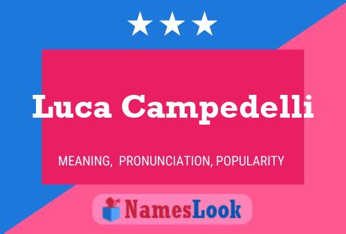 Póster del nombre Luca Campedelli