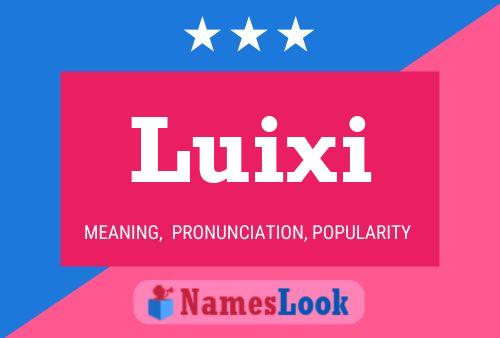 Póster del nombre Luixi