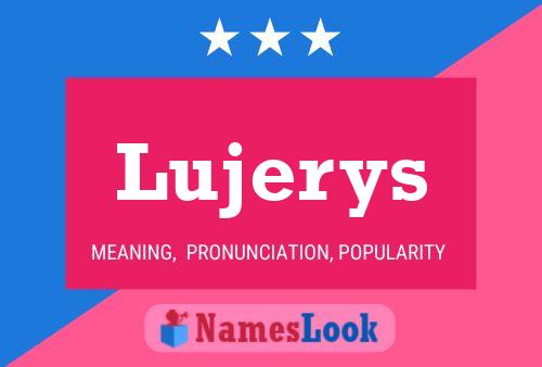 Póster del nombre Lujerys