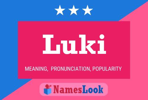 Póster del nombre Luki