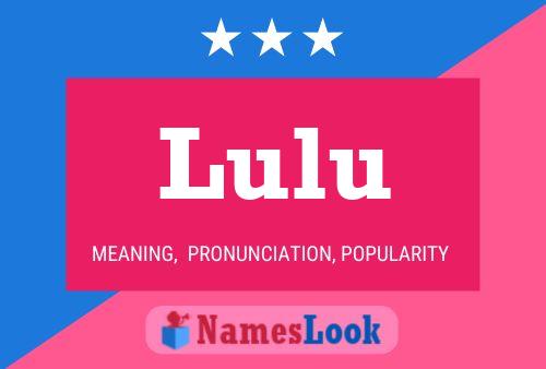 Póster del nombre Lulu