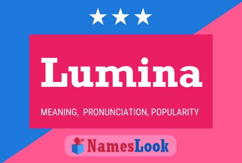 Póster del nombre Lumina