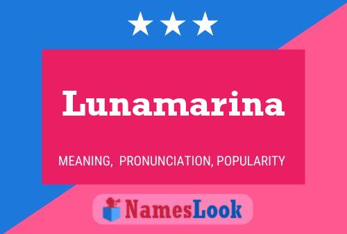 Póster del nombre Lunamarina