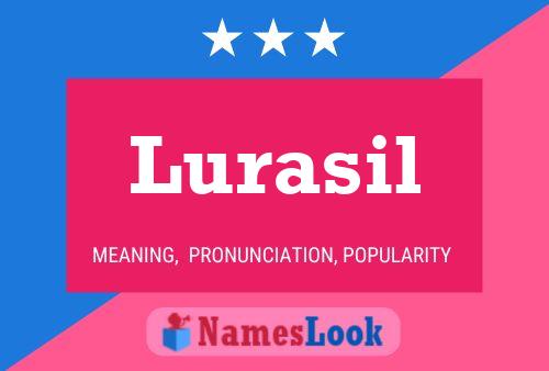 Póster del nombre Lurasil