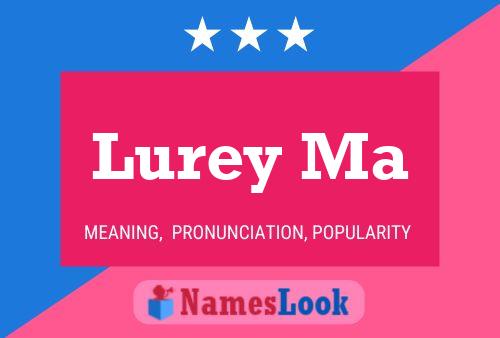 Póster del nombre Lurey Ma