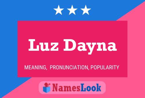 Póster del nombre Luz Dayna