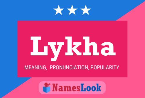 Póster del nombre Lykha