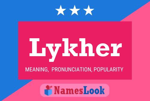 Póster del nombre Lykher