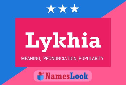 Póster del nombre Lykhia