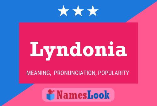 Póster del nombre Lyndonia