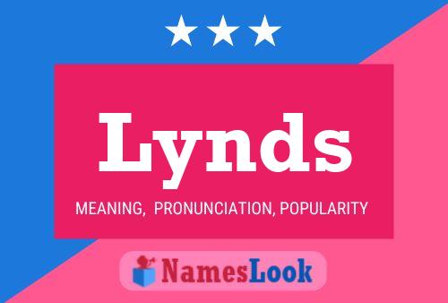 Póster del nombre Lynds