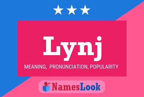 Póster del nombre Lynj