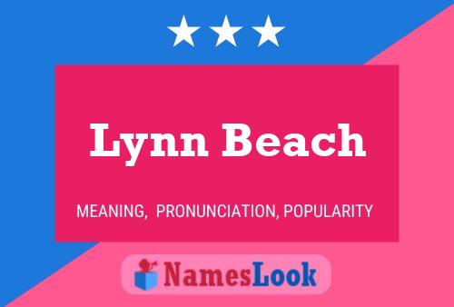 Póster del nombre Lynn Beach