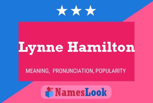 Póster del nombre Lynne Hamilton