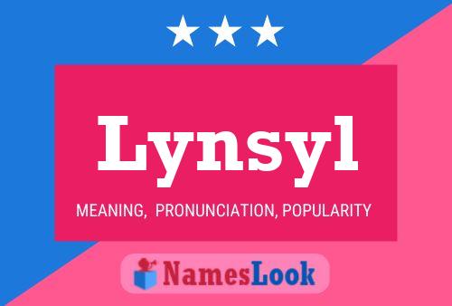 Póster del nombre Lynsyl