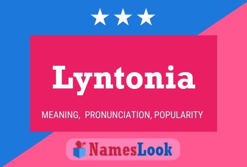 Póster del nombre Lyntonia