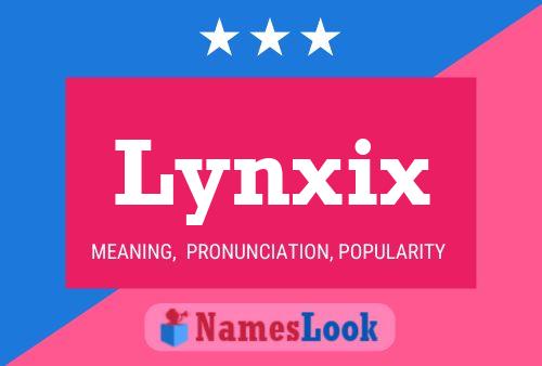 Póster del nombre Lynxix