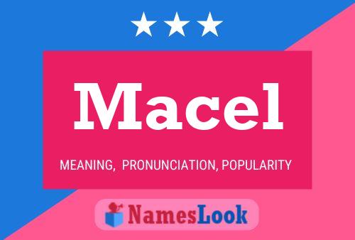 Póster del nombre Macel