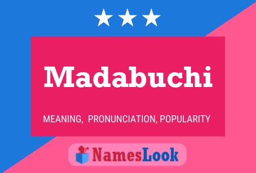 Póster del nombre Madabuchi