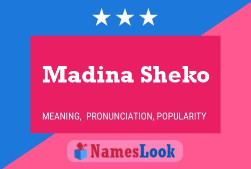 Póster del nombre Madina Sheko