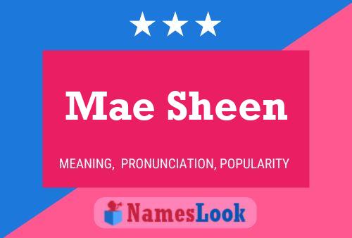 Póster del nombre Mae Sheen