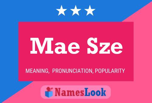 Póster del nombre Mae Sze