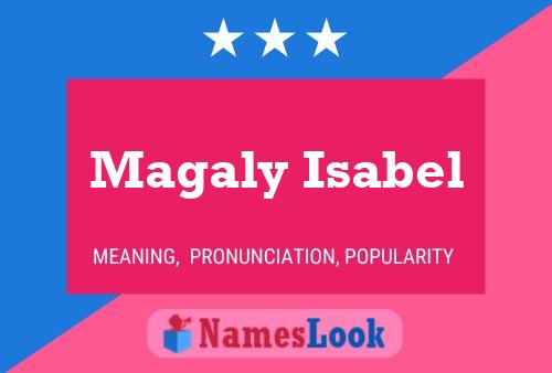 Póster del nombre Magaly Isabel