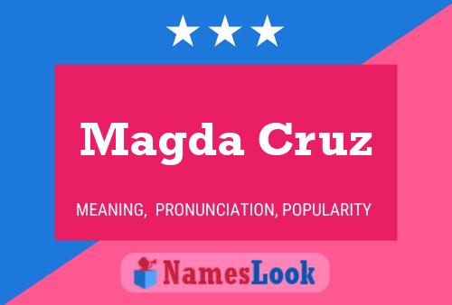 Póster del nombre Magda Cruz