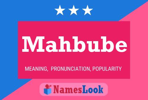 Póster del nombre Mahbube