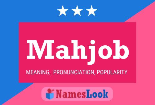 Póster del nombre Mahjob