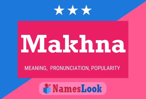 Póster del nombre Makhna