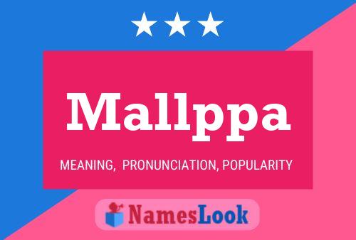 Póster del nombre Mallppa